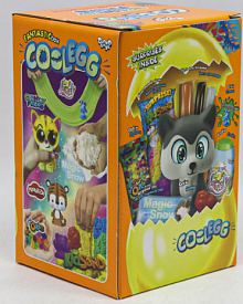 Креативна творчість "Cool Egg" яйце велике (4) CE-01-01,02,03,04	 - 2 - smarttoys.com.ua