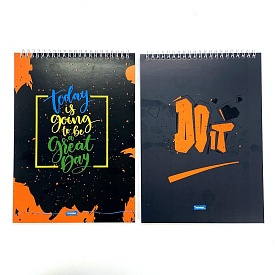 Блокнот-планшет для СЕМІНАРУ, А4, верх. пруж., 50арк.,оф. - 1 - smarttoys.com.ua