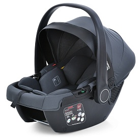 Автокрісло дитяче ME 1176 i-LINE Melange Black i-SIZE R129,зріст 40-87см., рег.підголівник,чорний - 1 - smarttoys.com.ua