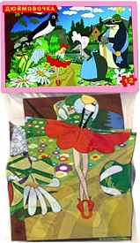 Гра-пазл "Дюймовочка"  12 ел. в пак. - 1 - smarttoys.com.ua