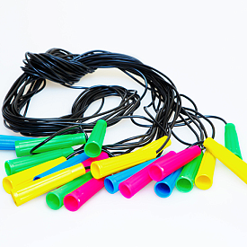 Іграшка дитяча "Скакалка №4  чорна"  2,60 м  діам. 3,9 мм арт034/4 Бамсик - 1 - smarttoys.com.ua