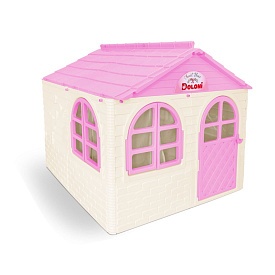 DOLONI "Будинок з шторками" артикул 02550/4 св.рожевий - 1 - smarttoys.com.ua