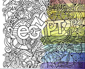 Набір для розпису - антистрес "Єгипет" ТМ "RIVIERA BLANCA", шт RB-0564 - 1 - smarttoys.com.ua