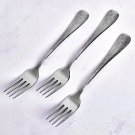 Виделка столова SS "Favo" 3шт/наб R91679 - 1 - smarttoys.com.ua