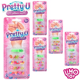 Бісер M 4976 UA намистини, підвіски, нитки, мікс видів, лист, 24,5-10-2,5 см. - 1 - smarttoys.com.ua