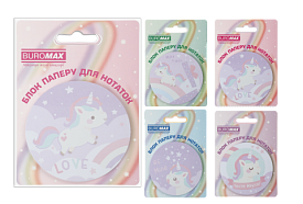 Блок для нотаток MAGIC UNICORN, з кл.шаром, діам. 70 мм, 30 арк - 1 - smarttoys.com.ua