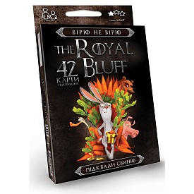 Карткова гра "The ROYAL BLUFF" укр №1 - 1 - smarttoys.com.ua