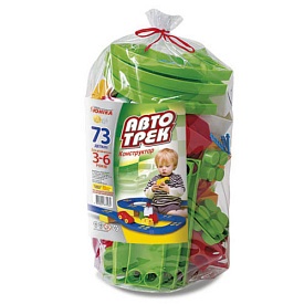 Конструктор дитячий "АВТОТРЕК" (73 дет.) - 1 - smarttoys.com.ua