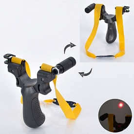 Рогатка MR 1084 приціл-лазер, рівень, бат. (табл.), кул., 12-16-4 см. - 1 - smarttoys.com.ua