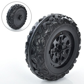 Колесо M 4868 EVA WHEEL EVA з перехідником до квадроцикла M 4868/M 4969, діам. 32 см., ширина 12 см. - 1 - smarttoys.com.ua