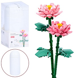 Конструктор SLUBAN M38-B1101-05 "Pleyerid": Півонії, 224 дет. - 1 - smarttoys.com.ua