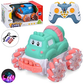 Машинка 815C-13-17 радіок, акум, 15см, колеса-ролики,звук,світло,USBзарядне,2 види,в кор.,27-15-18см - 1 - smarttoys.com.ua