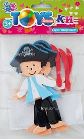 Наклейки для творчості "Пірат", ЕВА, в уп.3шт. - 1 - smarttoys.com.ua