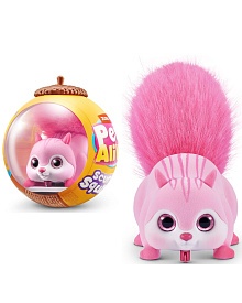 Інтерактивна іграшка PETS ALIVE S1 – БІЛОЧКА (рожевий) - 1 - smarttoys.com.ua