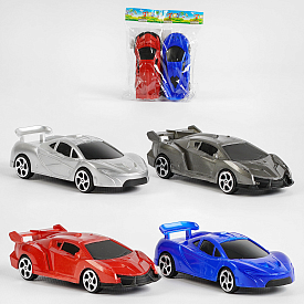 Набір машин 877-23 (720/2) 2шт у пакеті, 4 кольори - 1 - smarttoys.com.ua