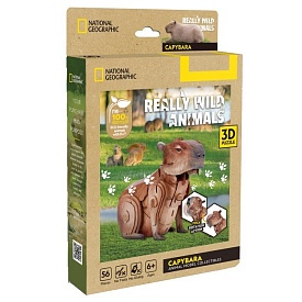 Cubic Fun Тривимірна головоломка-конструктор серії Дикі тварини "Капибара", арт. DS1177h - 1 - smarttoys.com.ua