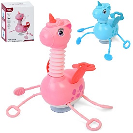 Гра FXB-19 єдиноріг,Поп Туб/Pop tube,телескопічна шия,траскачка,прорізувач,присоска,2кольори,кор.,12 - 1 - smarttoys.com.ua
