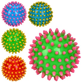 М'яч масажний MS 4117-1 ПВХ, 6 кольорів. - 1 - smarttoys.com.ua