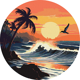 Набір для розпису по номерах. "Чудова стихія" d39см - 1 - smarttoys.com.ua