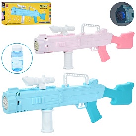 Мильні бульбашки A17 автомат, запаска, 2 кольори, бат., кор., 46-17,5-7 см. - 1 - smarttoys.com.ua