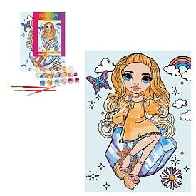 Картина за номерами для дітей "Rainbow High Poppy Rowan" 30х40см - 1 - smarttoys.com.ua