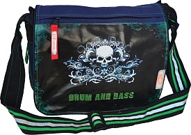 Сумка молодіжна YES! Skull, 32*12*25см, синя - 1 - smarttoys.com.ua