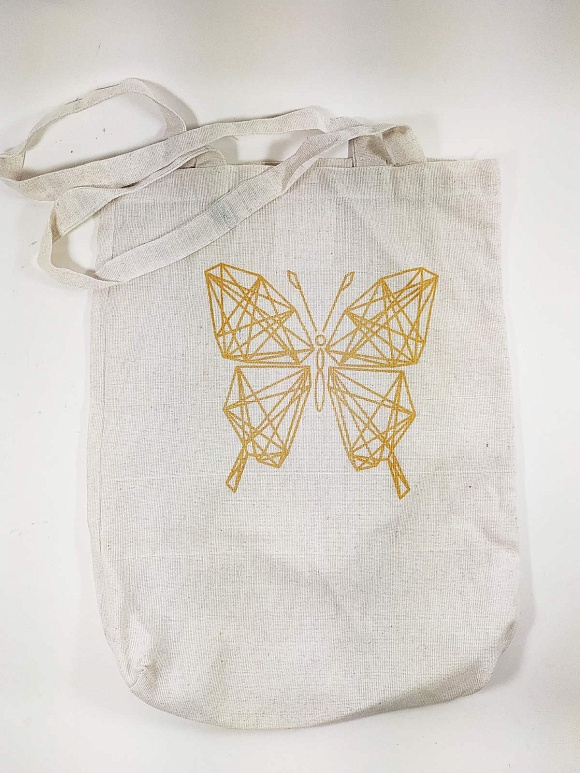 Екосумка із двунитки "Butterfly" - 2 - smarttoys.com.ua