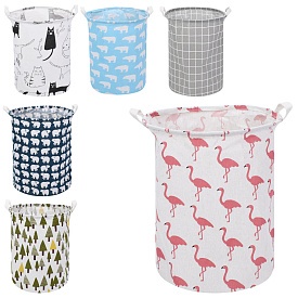 Кошик для іграшок MR 0610 діам. 35см., висота 42см., 2 короткі ручки, 6 видів, кул., 50-19-5 см. - 1 - smarttoys.com.ua