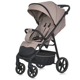 Візок дитячий ME 1113-2 FIJI Beige Matt прогулянковий, регул. ручка, москітна сітка, алюм., бежевий. - 1 - smarttoys.com.ua