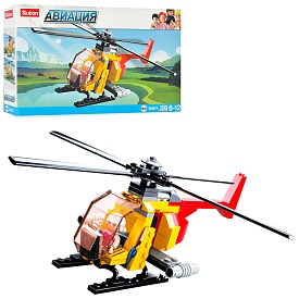 Конструктор SLUBAN M38-B0667A "Авіація": гелікоптер, фігурка, 100 дет. - 1 - smarttoys.com.ua