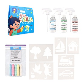 Набір для творчості Strateg Рідка крейда (30925) - 1 - smarttoys.com.ua