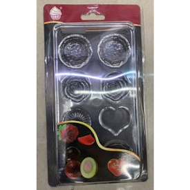 Форма для шоколаду акрил 8шт/л 9.5*18см., R92203 - 1 - smarttoys.com.ua