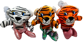 Брелок м'який "Тигр" на присосці 17cm * 11cm * 8cm  - 1 - smarttoys.com.ua