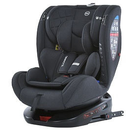 Автокрісло дитяче ME 1114 EVEREST Dark Gray 0,1,2,3(до36кг),5-ти точ.рем.безп.,isofix,360,темн.-сір. - 1 - smarttoys.com.ua
