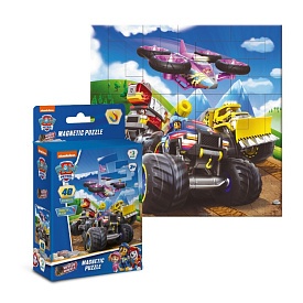 200650 Магнітний пазл на 40 елементів «Колеса» - 1 - smarttoys.com.ua