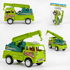 Машинка G 004-1 (240/2) "Спецтехніка", 2 види, інерція, в пакеті - 1 - smarttoys.com.ua