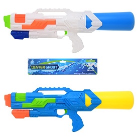 Водяний бластер M 5884 помпа, розмір великий, 2 кольори, кул., 27,5-68-9 см. - 1 - smarttoys.com.ua