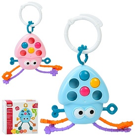 Гра 368-25 восьминіг, рух. кнопки,прорізувач,рух.дет.,підвіска на візок,2 кольори,кор.,11,5-12-4,5см - 1 - smarttoys.com.ua