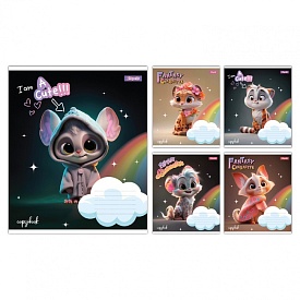 А5/12 лін. 1B Fantasy Character, зошит учнівський шкільний - 1 - smarttoys.com.ua