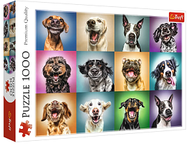 04622 Trefl Пазли "1000" Смішні портрети собак - 1 - smarttoys.com.ua