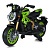 Мотоцикл M 5827EL-5 1*12V12AH, 2*45W, MP3, TF, USB, BLUETOOTH, EVA, шкіра, муз., світло, зелений - 1 - smarttoys.com.ua