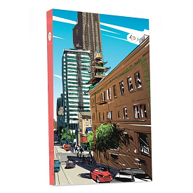 Блокнот TM Profiplan "Streets note" red, A5 - 1 - smarttoys.com.ua