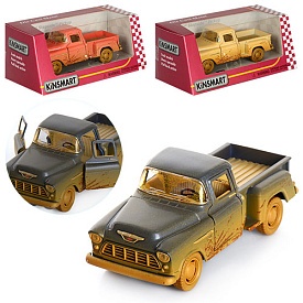 Машинка KT 5330 WY мет., інерц., 1:32, відчин. двері, гум. колеса, 3 кольори, кор., 16-7-8 см. - 1 - smarttoys.com.ua