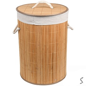 Кошик для білизни з ручками складаний 36*50см R35095 - 1 - smarttoys.com.ua