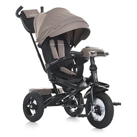 Велосипед MT 1007-5 3 кол.гума (12/10), оберт.сид.,3-точк.рем.безп.,USB/ВТ,пульт,світло,сумка,корич. - 1 - smarttoys.com.ua