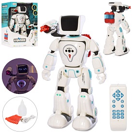 Робот 22005 радіокер., акум., стріляє стрілами, USB, муз.(рос.), світло, кор., 33-43-18,5см. - 1 - smarttoys.com.ua