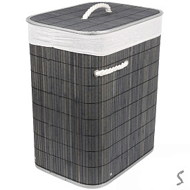 Кошик для білизни з ручками складаний 40*30*50см R35096 - 1 - smarttoys.com.ua