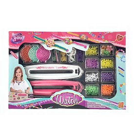 Набір для творчості 8891 наб.для плет.браслетів,пристрій для плетіння,намист.,нитки,кор.,27,5-18-4см - 1 - smarttoys.com.ua