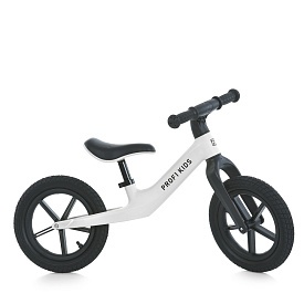 Біговел дитячий 12 д. MBB 1050-2 білий мат - 1 - smarttoys.com.ua