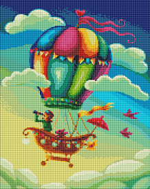 Набір з алмазною мозаїкою "Мандрівники" 40х50см - 1 - smarttoys.com.ua